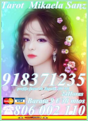 Tarot Mikaela Sanz 918 371 235 desde 4€ 15 mmtos.
