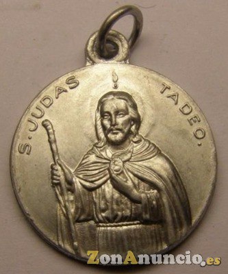 MEDALLAS, LLAVES y CRUCES bendicion San Judas Tadeo