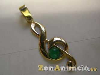 COLGANTE claves de sol, claves de fa