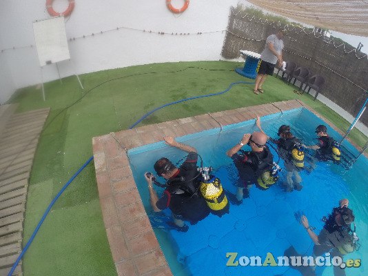 BAUTISMO DE BUCEO (PISCINA Y MAR)