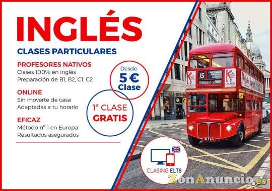 CLASES INGLÉS CON DOCENTES NATIVOS