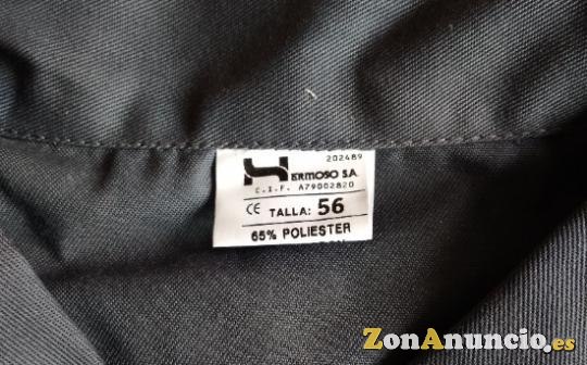 ROPA DE TRABAJO POR EXTRENAR