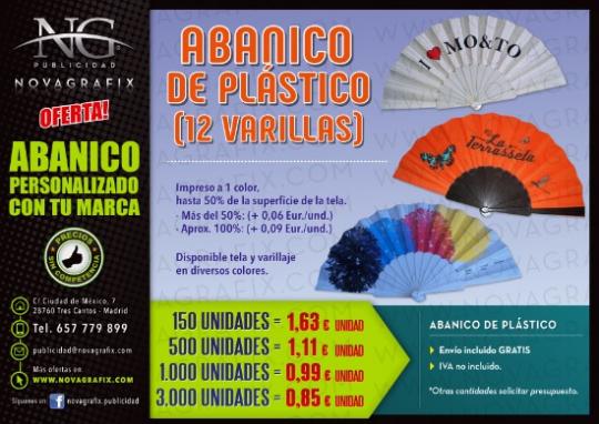 Abanicos de madera / plegables personalizados