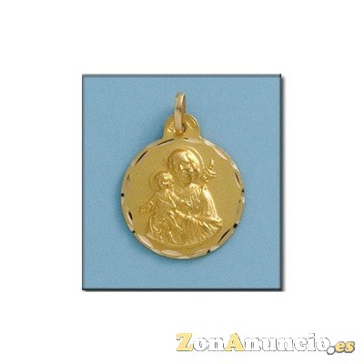 Medalla San Jose Oro 1ª Ley 18 Kilates