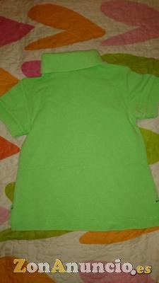 Polo bebé niño Nanos verde 3 años
