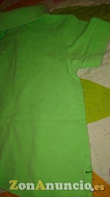 Polo bebé niño Nanos verde 3 años