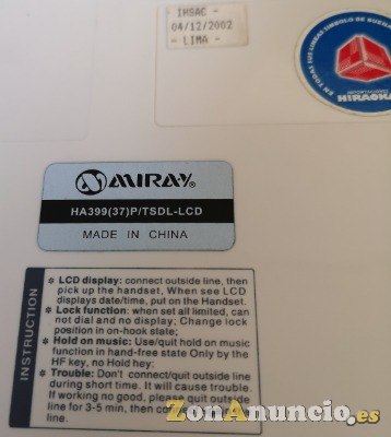 Teléfono fijo Miray