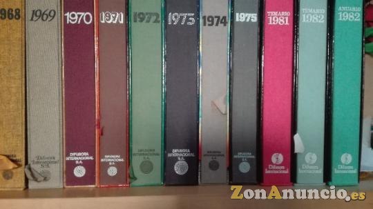 Anuarios 1968 - 1982