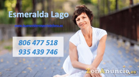 Esmeralda Lago, verdadera vidente y tarotista.