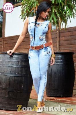 ESPECTACULARES ENTERIZOS JEANS CAPOHEIRA