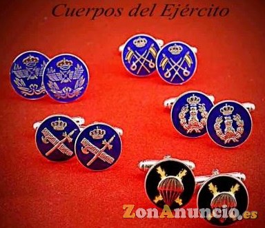 GEMELOS CARRERAS Y OFICIOS EN ORO ó PLATA