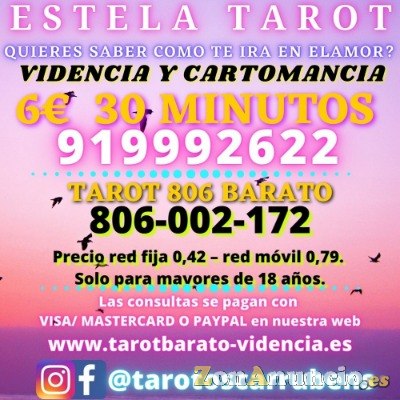 Videncia , eficiente certero 6 € los 30 min