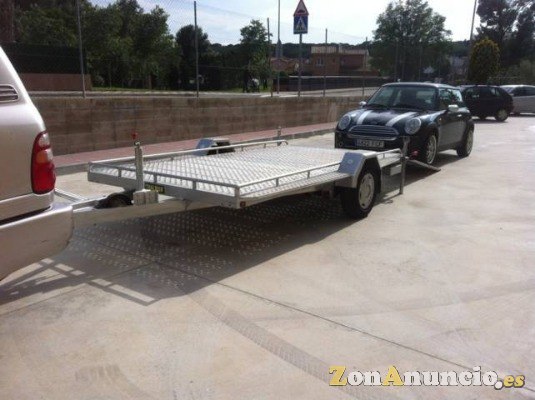 remolque portacoches ligero de aluminio, Thalman Quality