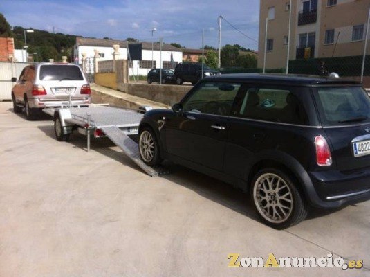 remolque portacoches ligero de aluminio, Thalman Quality