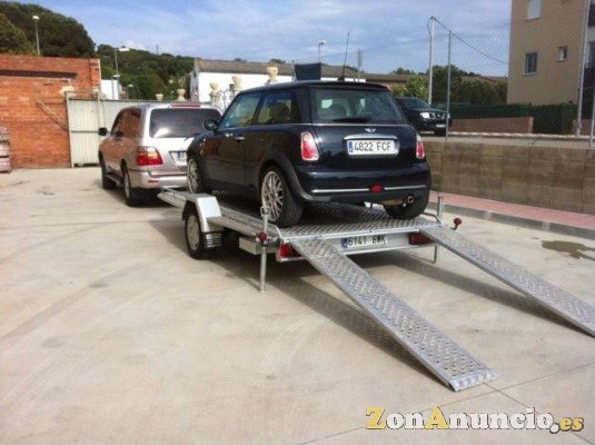 remolque portacoches ligero de aluminio, Thalman Quality