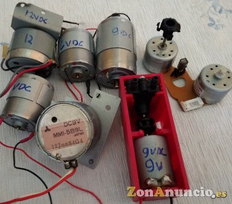 Motores y transformadores para bricolaje