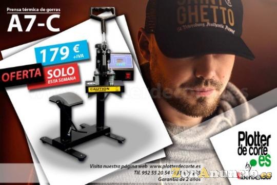 Nueva prensa termica de gorras OFERTA LIMITADA