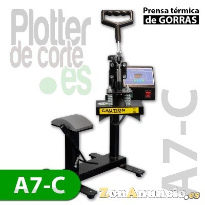 Nueva prensa termica de gorras OFERTA LIMITADA