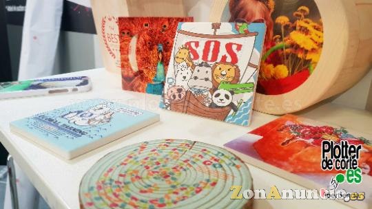 Impresora plana para boligrafos mecheros pendrives
