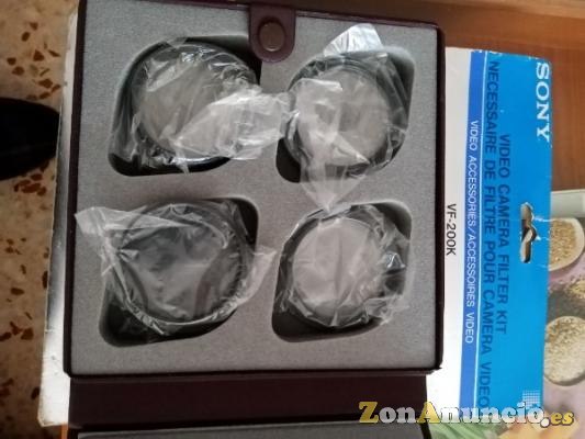 Objetivos para videocamara de la marca sony