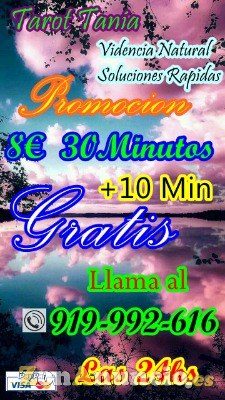 10 min gratis en consulta tarot de 30 min