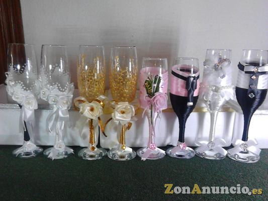 copas para novios