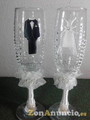 copas para novios