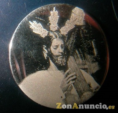 FOTOMEDALLA en oro ó plata.